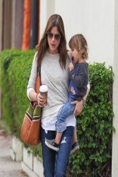 Selma Blair Street Style - Out in Studio City - March 2014