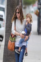 Selma Blair Street Style - Out in Studio City - March 2014