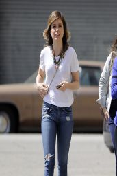 Sophia Bush in Ripped Jeans - Out in LA - March 2014