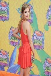 Stefanie Scott Wearing Nasty Gal Minidress at Nickelodeon Kids’ Choice Awards 2014