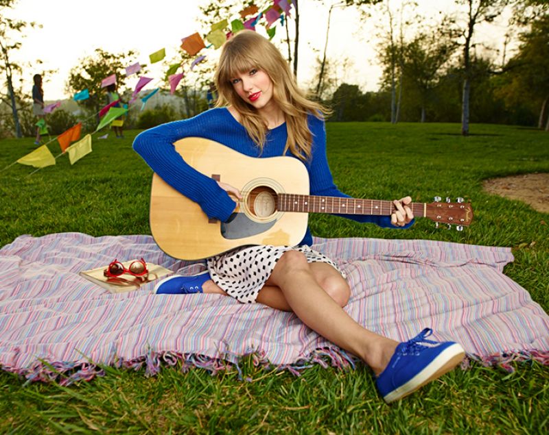 Taylor Swift – Keds Spring 2014 Ad Campaign • CelebMafia