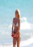 Victoria Silvstedt Bikini Candids - Miami, March 2014
