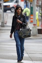  Katie Holmes Street Style - Out in New York City - April 2014
