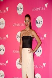 Adriana Lima in Istanbul - Promoting Veet Naturals - April 2014