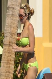 Amanda Bynes in a Bikini - Poolside Candids - Cabo San Lucas April 2014