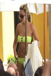 Amanda Bynes in a Bikini - Poolside Candids - Cabo San Lucas April 2014