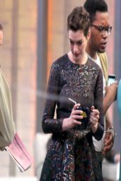 Anne Hathaway - at Good Morning America in New York City - April 2014