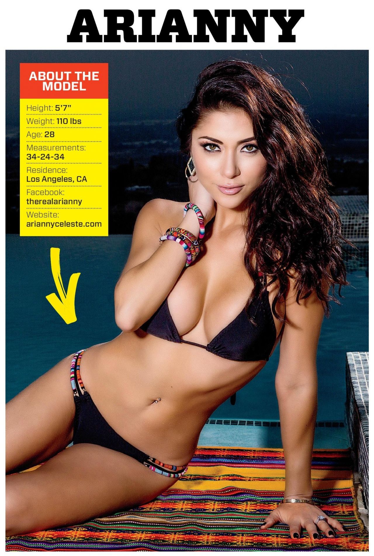 Arianny Celeste - Muscle & Fitness Magazine May 2014 Issue