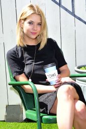 Ashley Benson Go Without Shoes for Toms (2014)