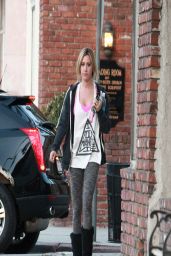 Ashley Tisdale - Heads to Yoga Class in Studio City - April 2014