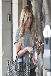 Ashley Tisdale Street Style - Out in West Hollywood - April 2014