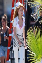 Bella Thorne - Filming a Music Video in Los Angeles - April 2014