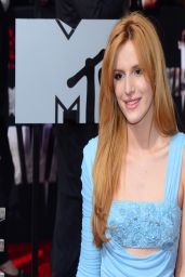 Bella Thorne in Versace Cocktail Dress - 2014 MTV Movie Awards in LA