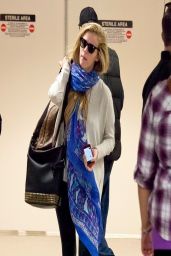 Brooklyn Decker Casual Style - at LAX Airport - April 2014
