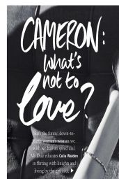 Cameron Diaz - Glamour Magazine (UK) May 2014 Issue