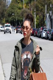 Cara Santana - After shopping at MinkPink in Los Angeles - April 2014