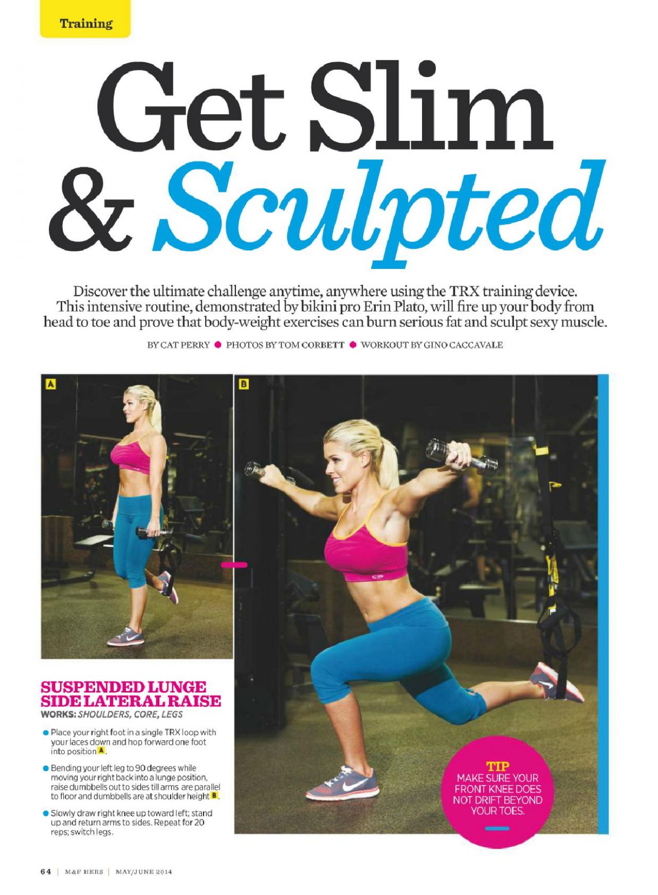 Carmen Electra & Erin Plato – Muscle & Fitness Hers Magazine May/June 2014  Issue • CelebMafia