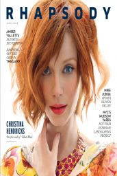 Christina Hendricks Rhapsody Magazine April 2014 Issue