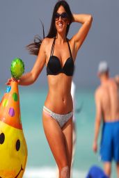 Claudia Romani in a Bikini in Miami Beach - April 2014