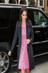 Cobie Smulders Arrives for Katie Couric Show in NYC - April 2014