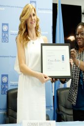 Connie Britton - Announced as UNDP Goodwill Ambassador - April 2014