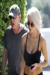 Courtney Stodden With Her Ex-Husband Doug Hutchinson - Hollywood Hills