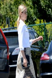 Dianna Agron Casual Style - out in Hollywood - April 2014