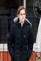 Emma Watson in Jeans - Out in Toronto - April 2014