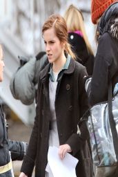 Emma Watson - 'Regression' Set Photos - April 2014 • CelebMafia