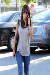 Eva Longoria in Jeans While Out in Los Angeles - April 2014