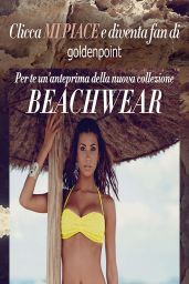 Federica Nargi in a Bikini - Goldenpoint Beachwear 2014 (Preview)