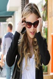 Halston Sage Casual Style - Out in Los Angeles - April 2014