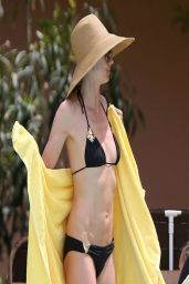 Heidi Klum Bikini Candids - Bahamas, March 2014