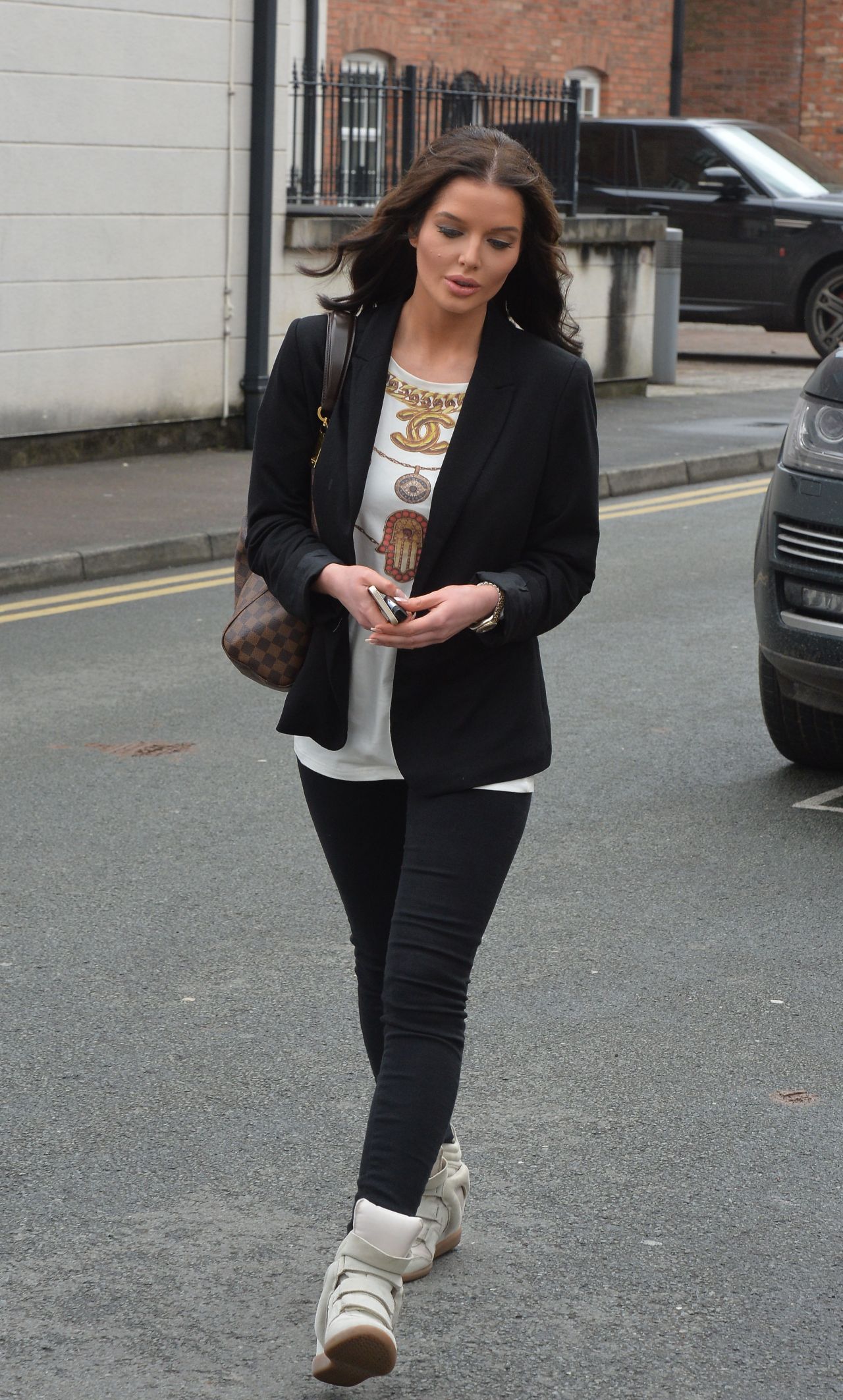 Helen Flanagan - Out in Alderley Edge, Cheshire - April 2014 • CelebMafia