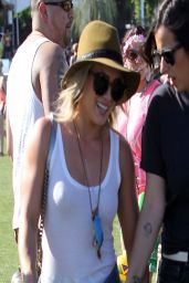 Hilary Duff at Coachella - April 2014