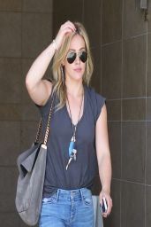 Hilary Duff at the Gym in Los Angeles - April 2014