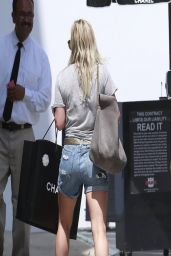 Hilary Duff in Shorts - Out in Beverly Hills - April 2014