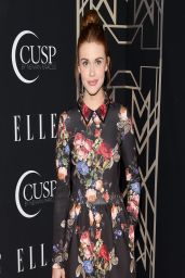 Holland Roden in Erin by Erin Fetherston Dress – 2014 ELLE Women In Music Celebration in Hollywood