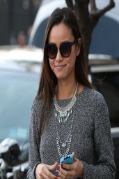 Jamie Chung Casual Style - Out in New York City - April 2014