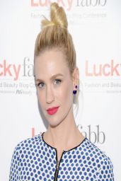 January Jones - Lucky FABB:Fashion and Beauty Blog Conference in Beverly Hills - April 2014