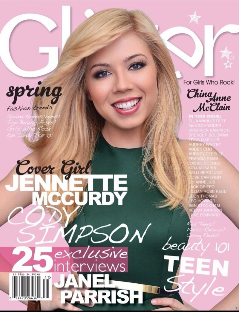 Jennette Mccurdy Glitter Magazine 2014 Celebmafia