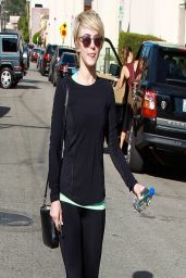 Julianne Hough All in Black - Leaves the Gym in Los Angeles - April 2014