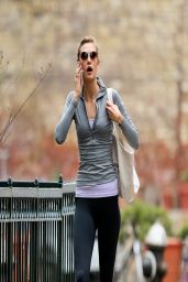 Karlie Kloss Wearing Tight Spandex - Out in New york City - April 2014