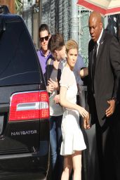 Kate Mara - Arrives to Tape an Episode of Jimmy Kimmel Live! in Hollywood - April 2014