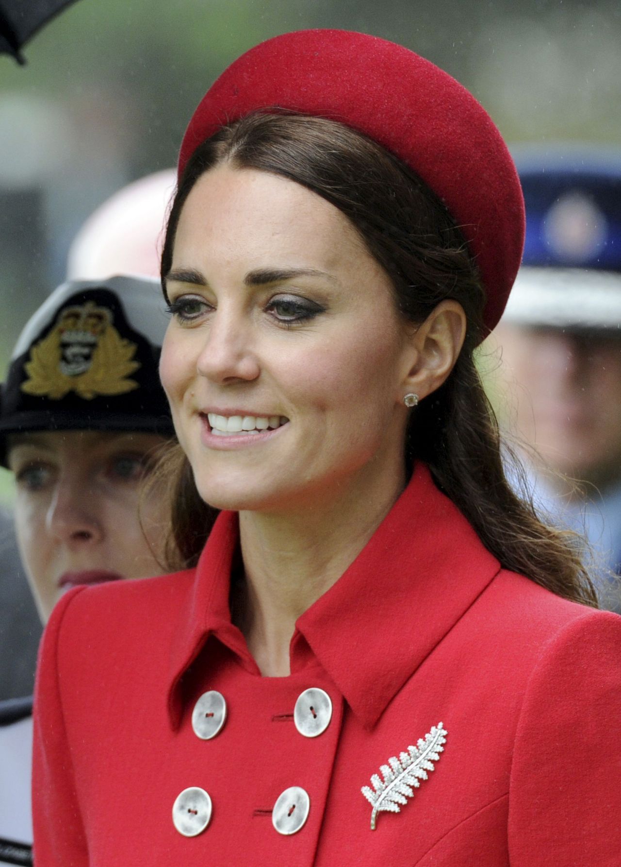 Kate Middleton Wearing Catherine Walker - Airport Arrival candids in ...