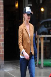 Katherine Heigl in Boots & Jeans - Out in New York City - April 2014