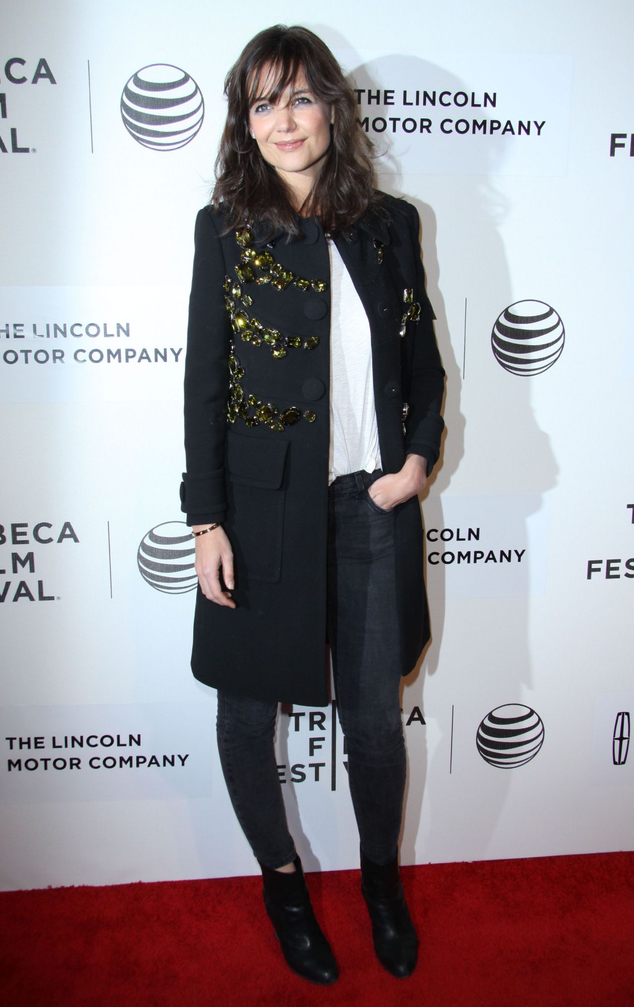 Katie Holmes - 'Boulevard' Premiere in New York City (Tribeca Film ...