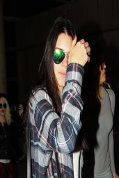 Kendall Jenner & Khloe Kardashian - at LAX Airport - April 2014