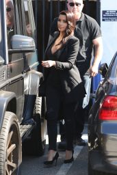 Kim Kardashian - Leaving a Studio in Los Angeles - April 2014