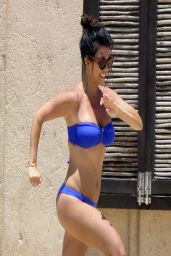 Kourtney Kardashian Bikini Candids - Mexico, April 2014